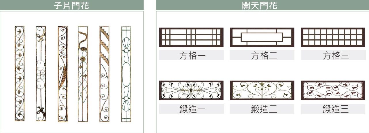 子門門花及開天門花